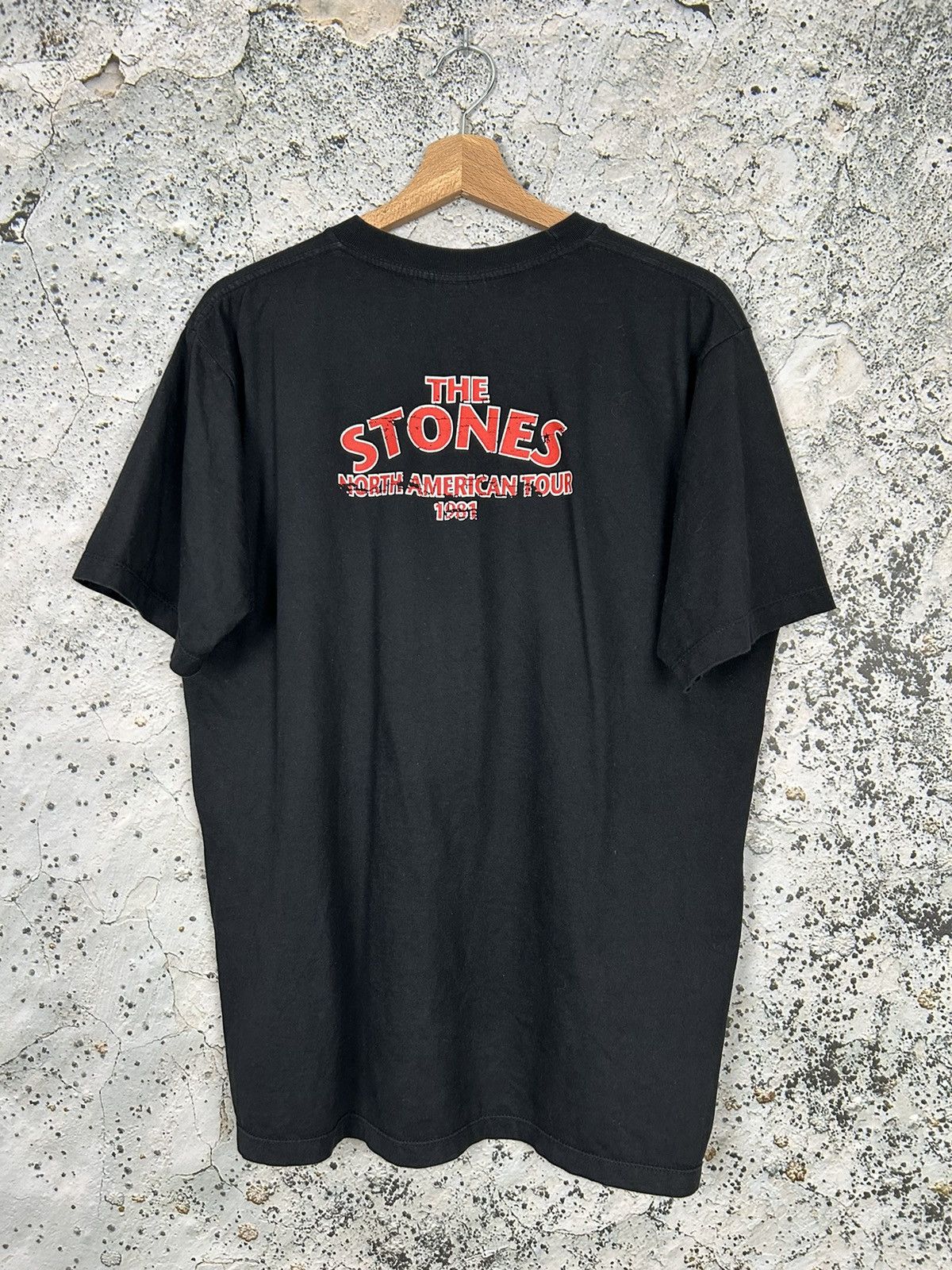 Band Tees The Rolling Stones Rock Band Tee Vintage Graphic Tour Size US L / EU 52-54 / 3 - 4 Thumbnail