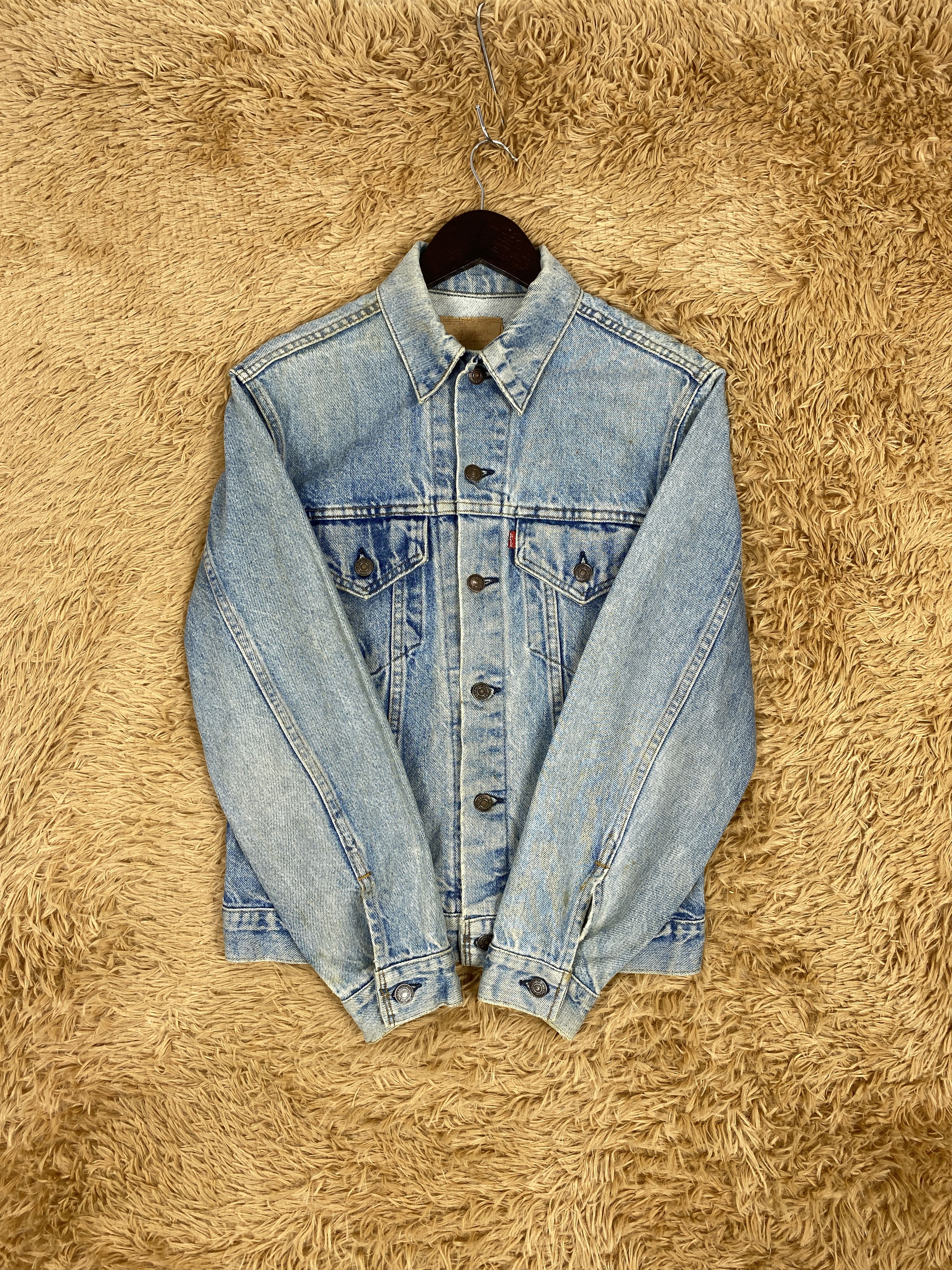 Levi's Vintage Clothing Vintage Levis Distress Faded Jeans Denim Jacket PJ2458 Size US S / EU 44-46 / 1 - 5 Thumbnail