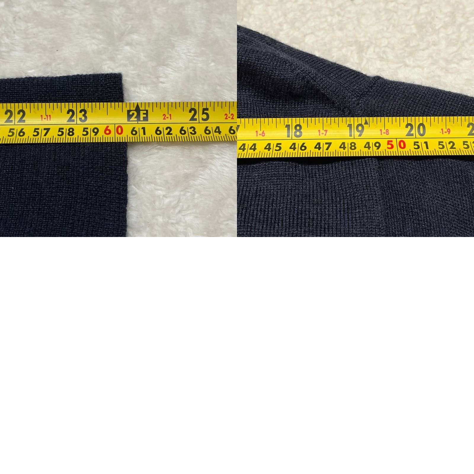 Vintage E-Luxe Polo Sweater Mens Large Black Long Sleeve Collared Merino Wool Size US L / EU 52-54 / 3 - 8 Thumbnail