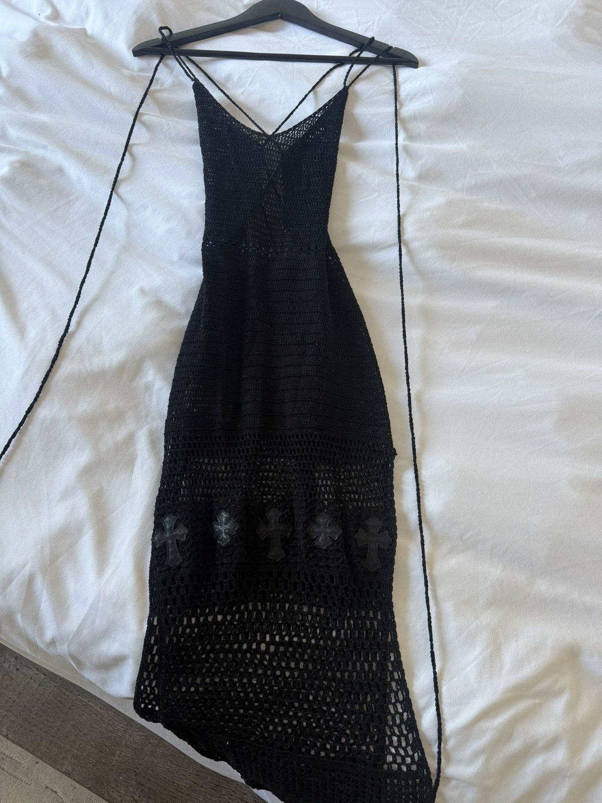 Chrome Hearts Chrome Hearts St. Barts Crochet Dress Size S / US 4 / IT 40 - 5 Thumbnail