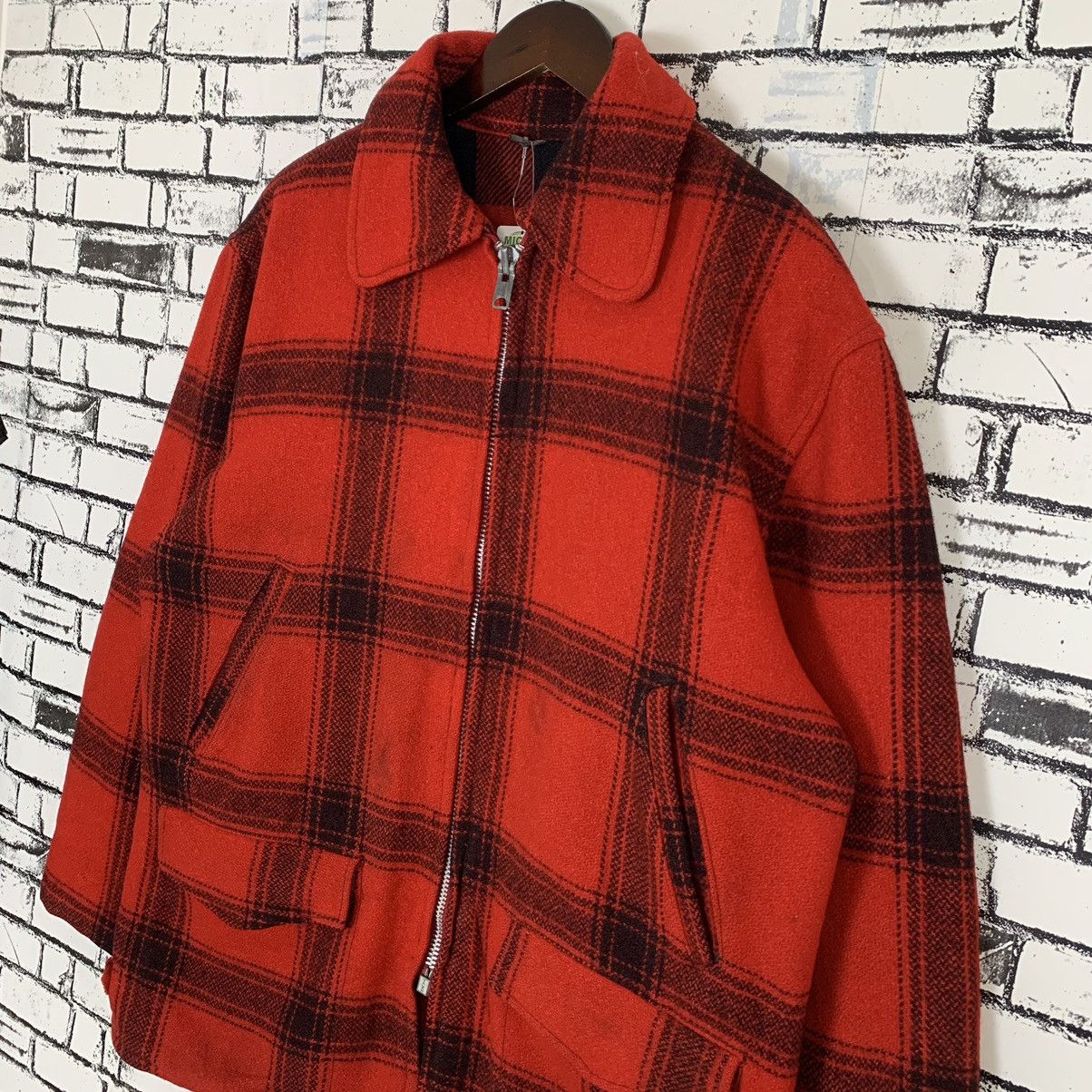 Vintage Vintage 40s North Country Outdoor Coat Tartan Jacket Size US L / EU 52-54 / 3 - 5 Thumbnail