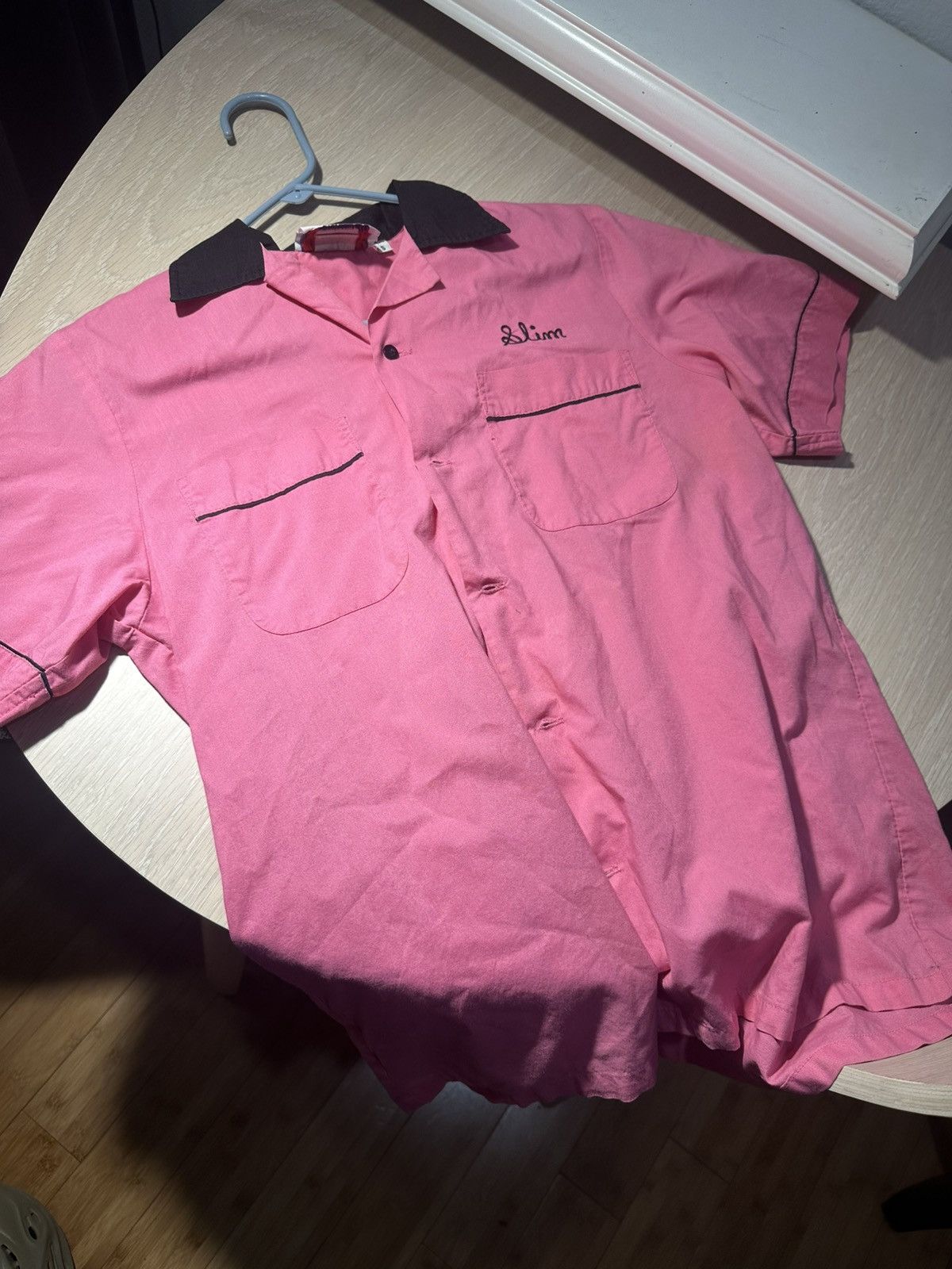 Other Pink bowling shirt Size US S / EU 44-46 / 1 - 1 Thumbnail