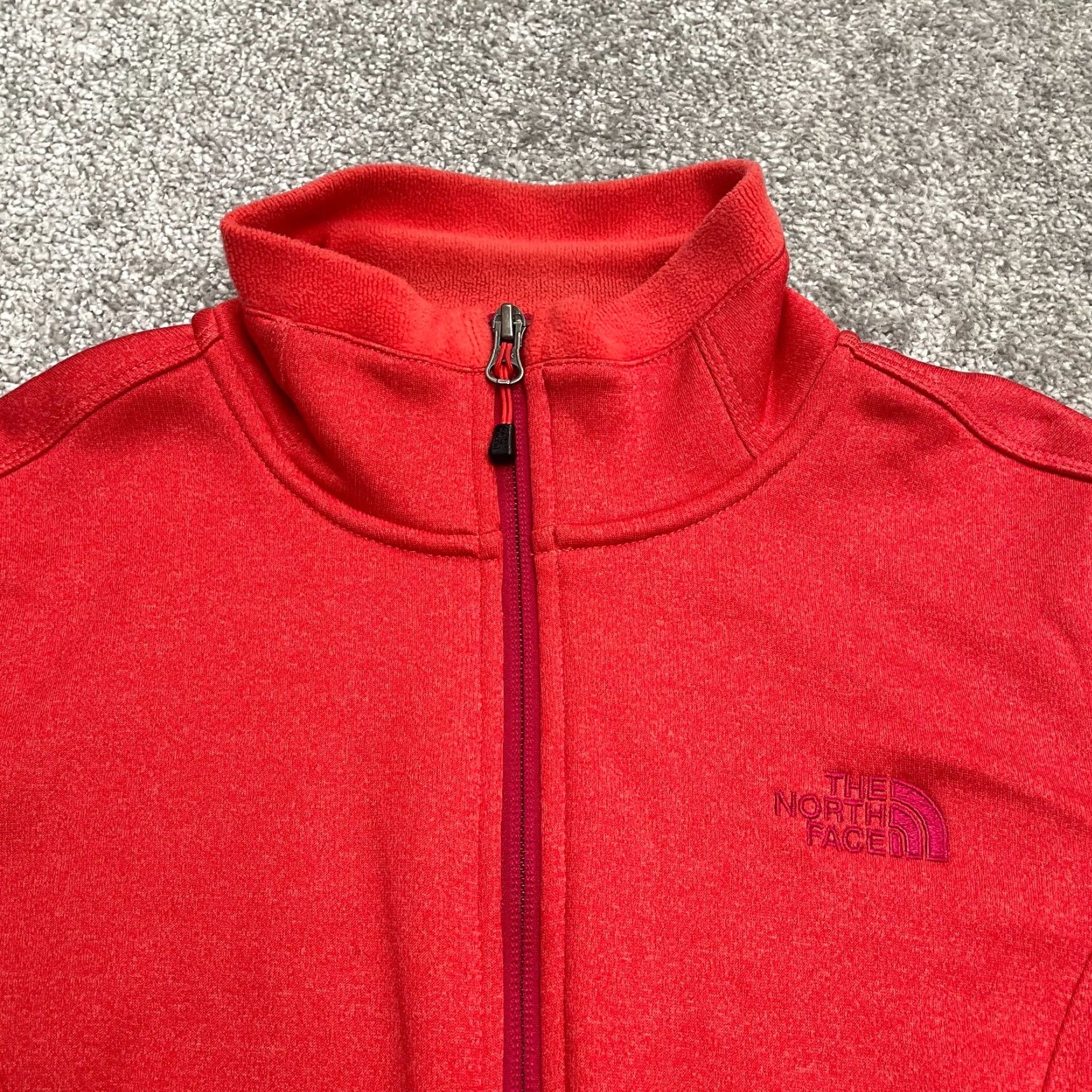 The North Face The North Face Agave Full Zip Jacket Womens S Red Full Zip Outdoor Hiking Size S / US 4 / IT 40 - 3 Thumbnail