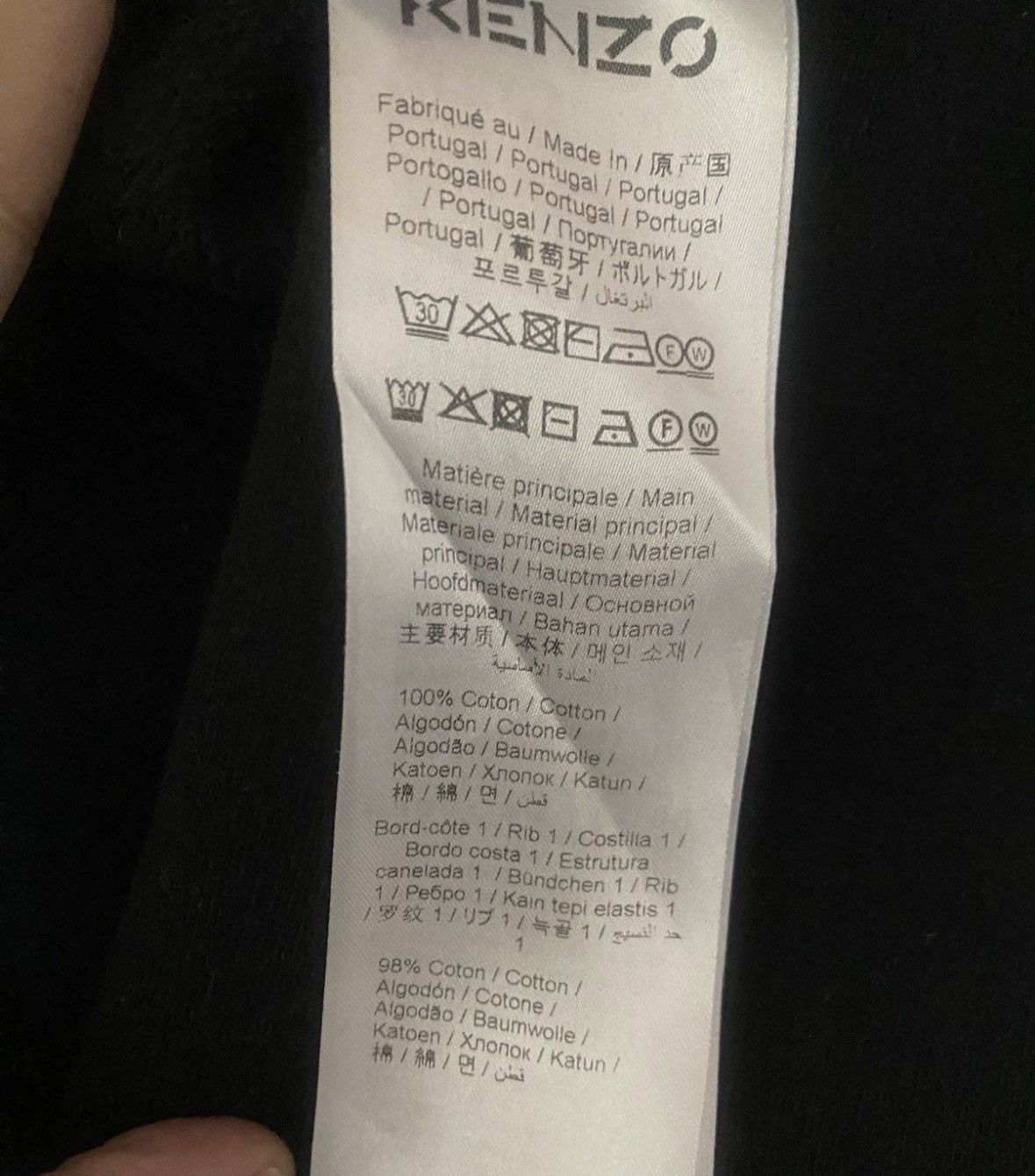 Kenzo Kenzo tiger logo embroidered hoodies Size US XS / EU 42 / 0 - 4 Thumbnail