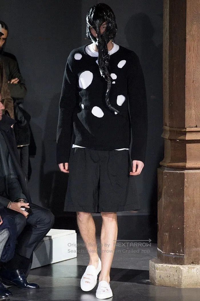 Comme des Garcons Comme des Garcons Homme Plus Distressed Sweater . Size US S / EU 44-46 / 1 - 5 Thumbnail