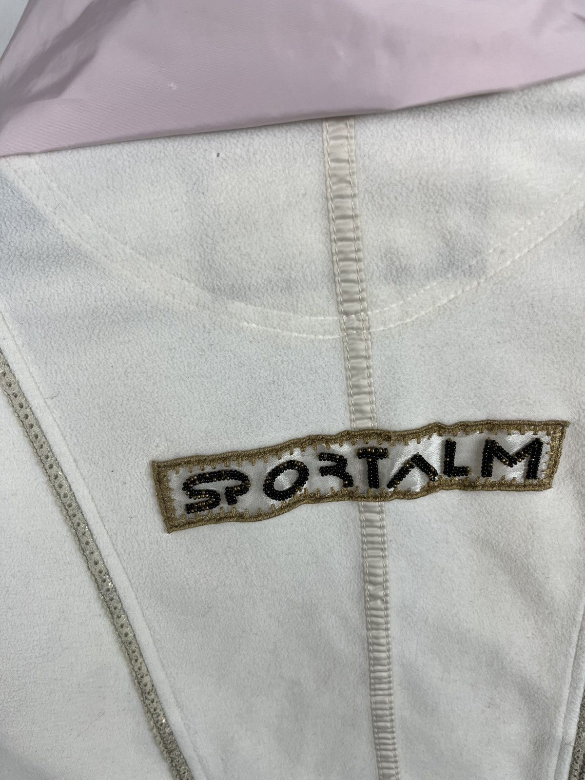 Sportalm Kitzbuhel Sportalm Cream Hooded Jacket With Embroidery Size 36 Size S / US 4 / IT 40 - 15 Thumbnail