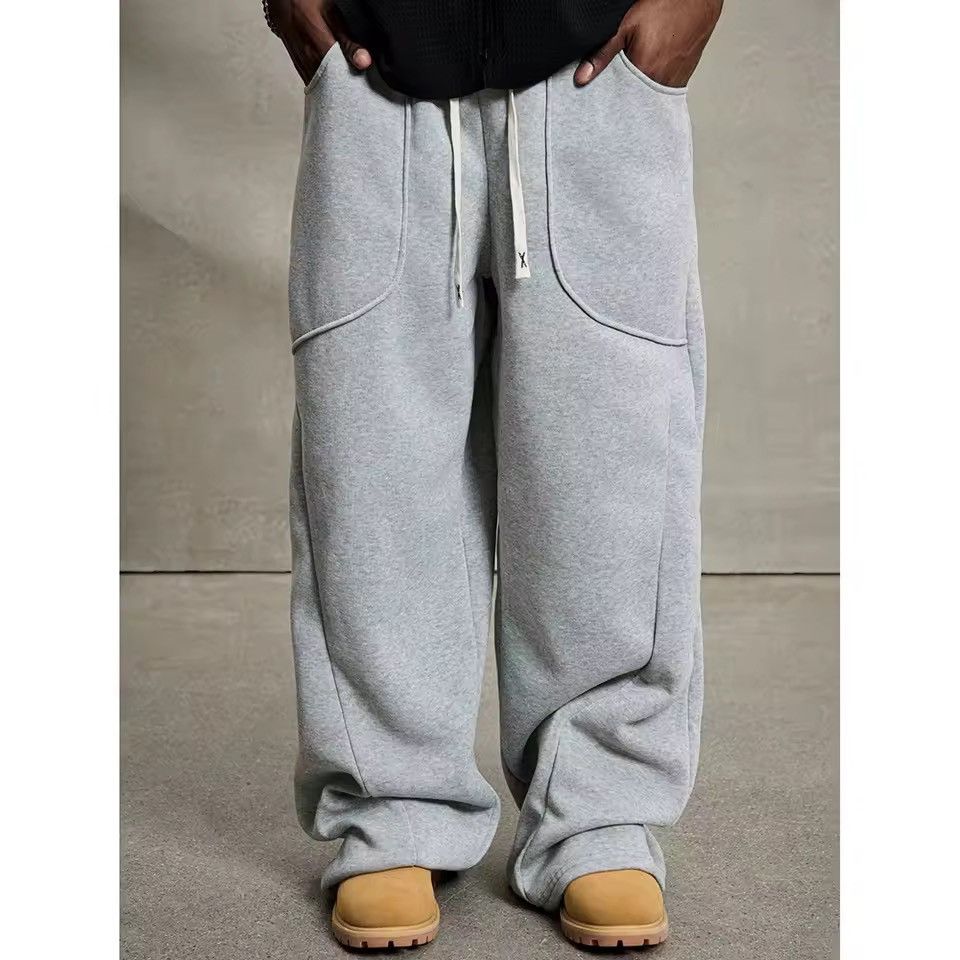 Other Streetwear Designer Loose Sport Gray Sweatpants Size US 30 / EU 46 - 1 Thumbnail