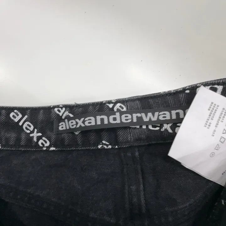Alexander Wang Alexander Wang Logo Shorts for Women, Black - Size 26" / US 2 / IT 38 - 6 Thumbnail