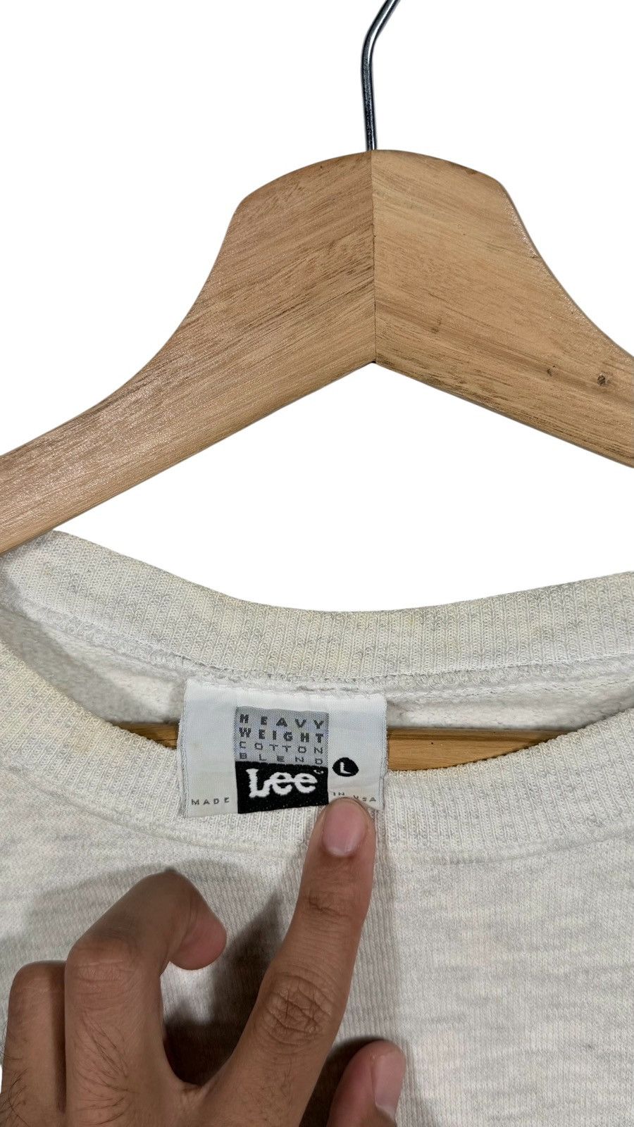 Lee Vintage lee sweatshirts big logo Size US L / EU 52-54 / 3 - 3 Thumbnail