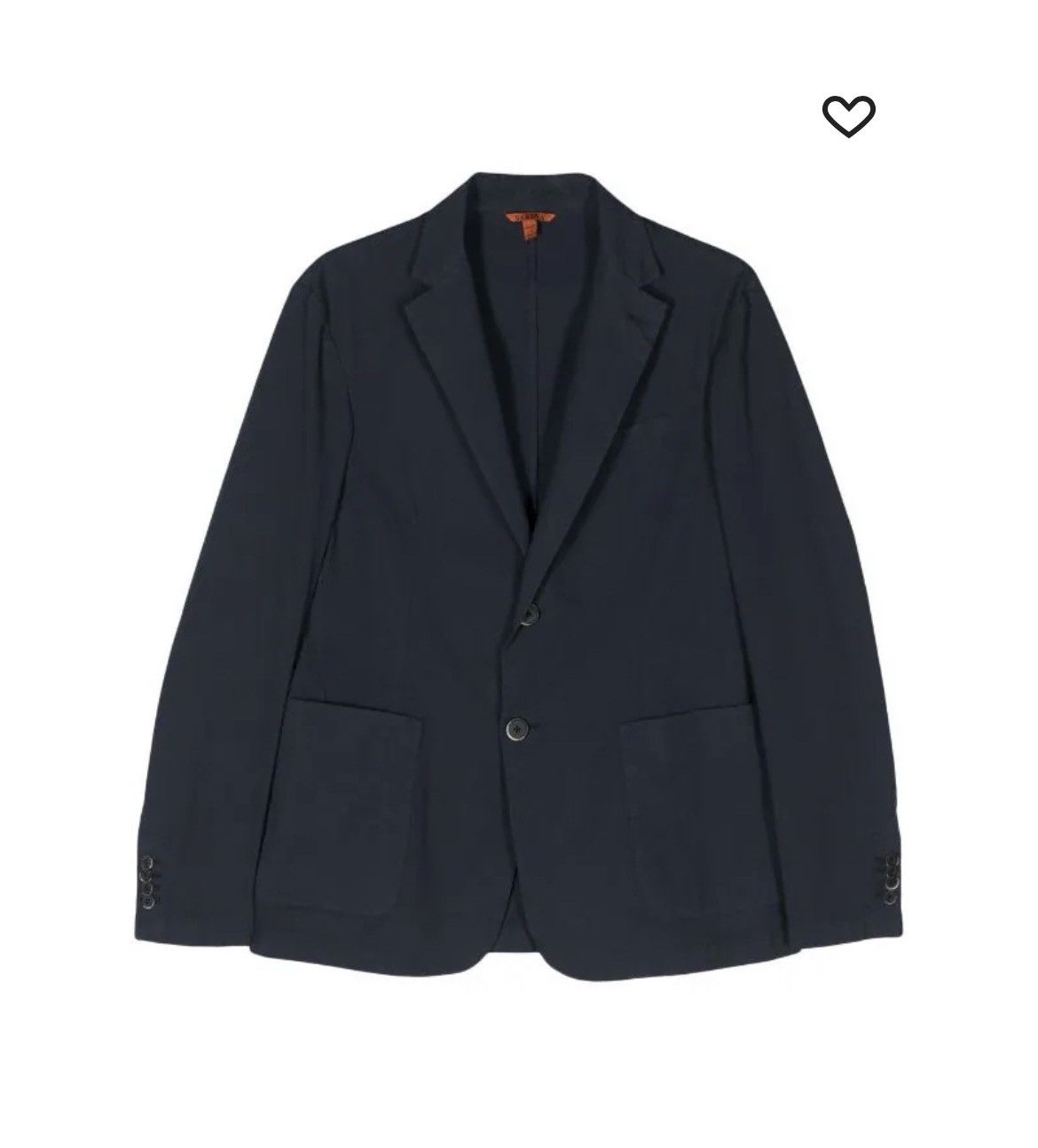 image of Barena Venezia Borgo Single-Breasted Blazer in Navy, Men's (Size 48R)