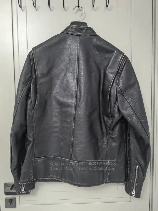 Schott Schott Classic coffee stand-up collar leather jacket Size US M / EU 48-50 / 2 - 2 Thumbnail