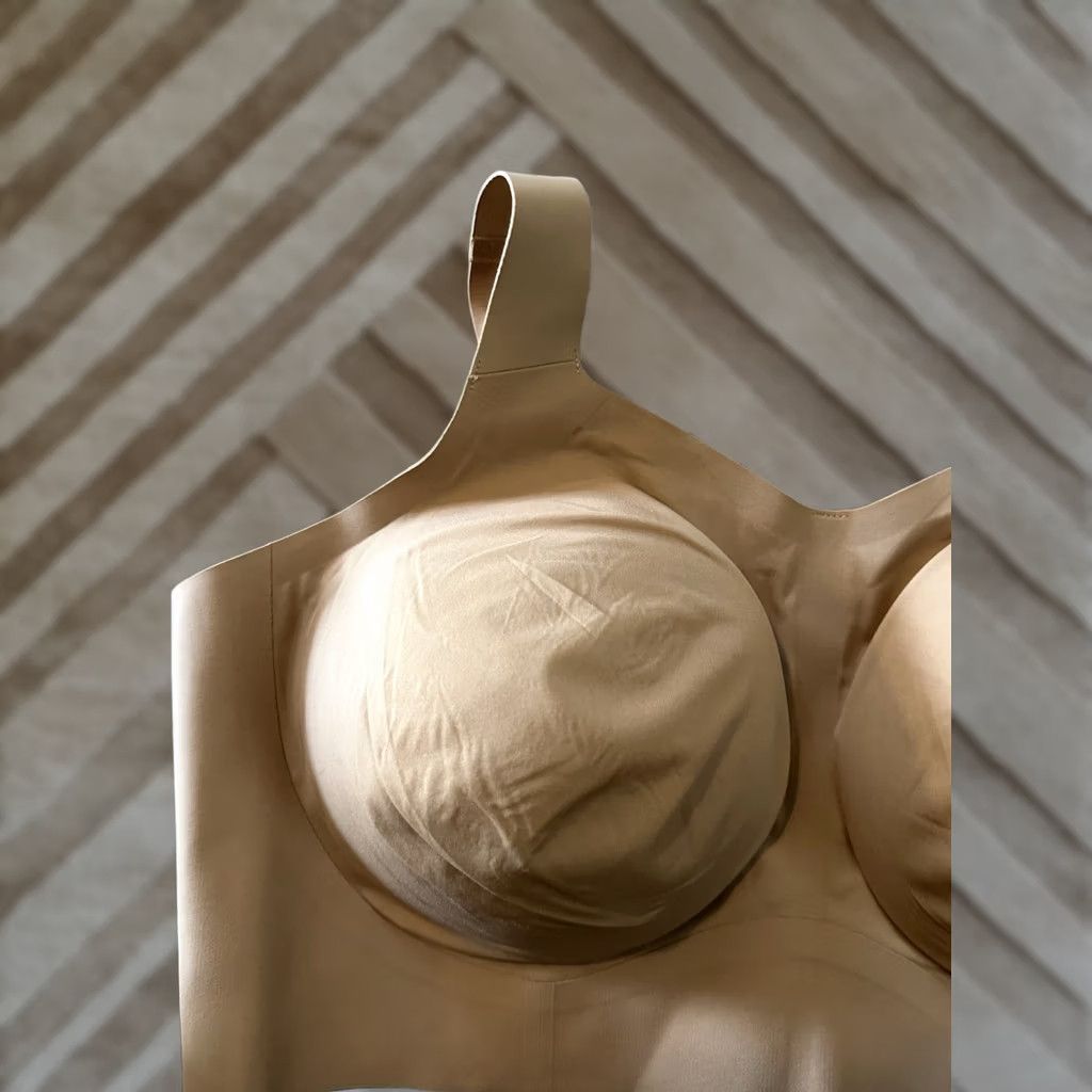 Bobbies Evelyn Bobbie The Beyond Bra Comfort Wireless Bra 3XL TAN Size ONE SIZE - 1 Thumbnail