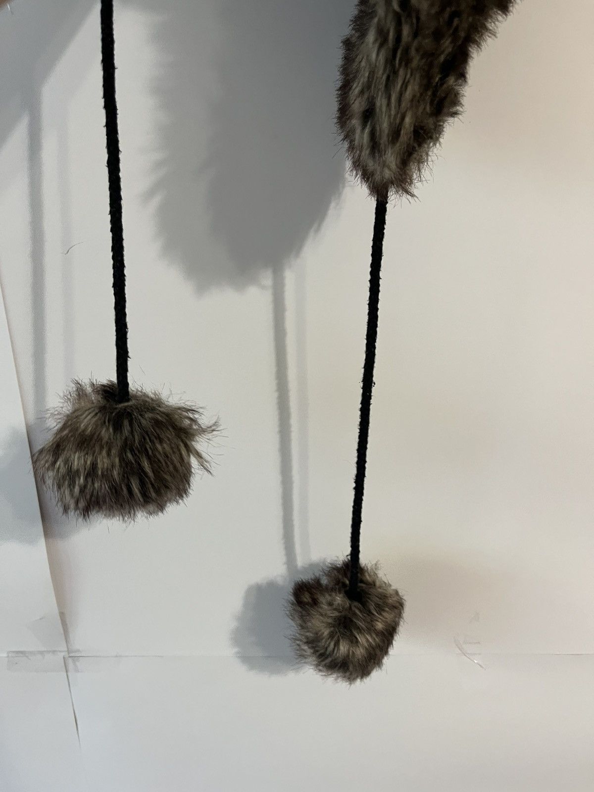 Japanese Brand Vintage Fuzzy Japanese Ushanka Hat Y2K Avant Garde USA Size ONE SIZE - 6 Thumbnail