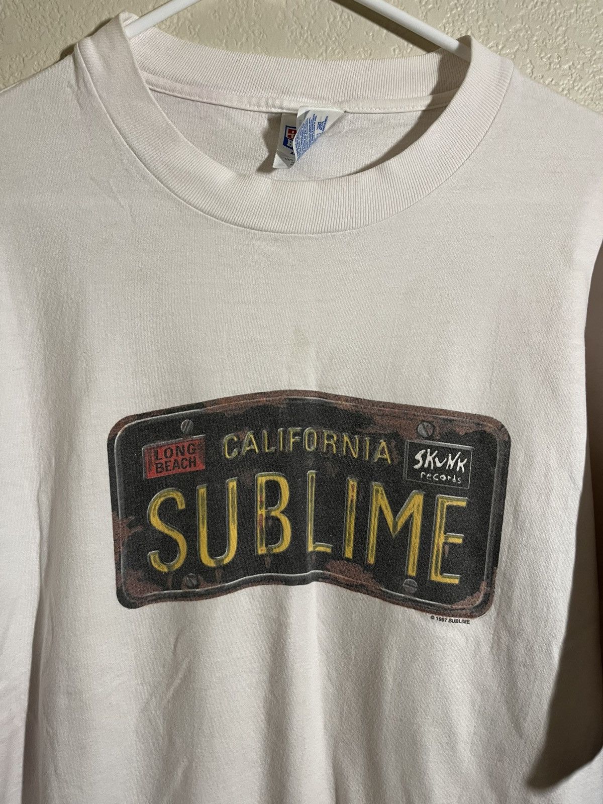 Sublime 1997 sublime license plate tee Size US XL / EU 56 / 4 - 4 Thumbnail