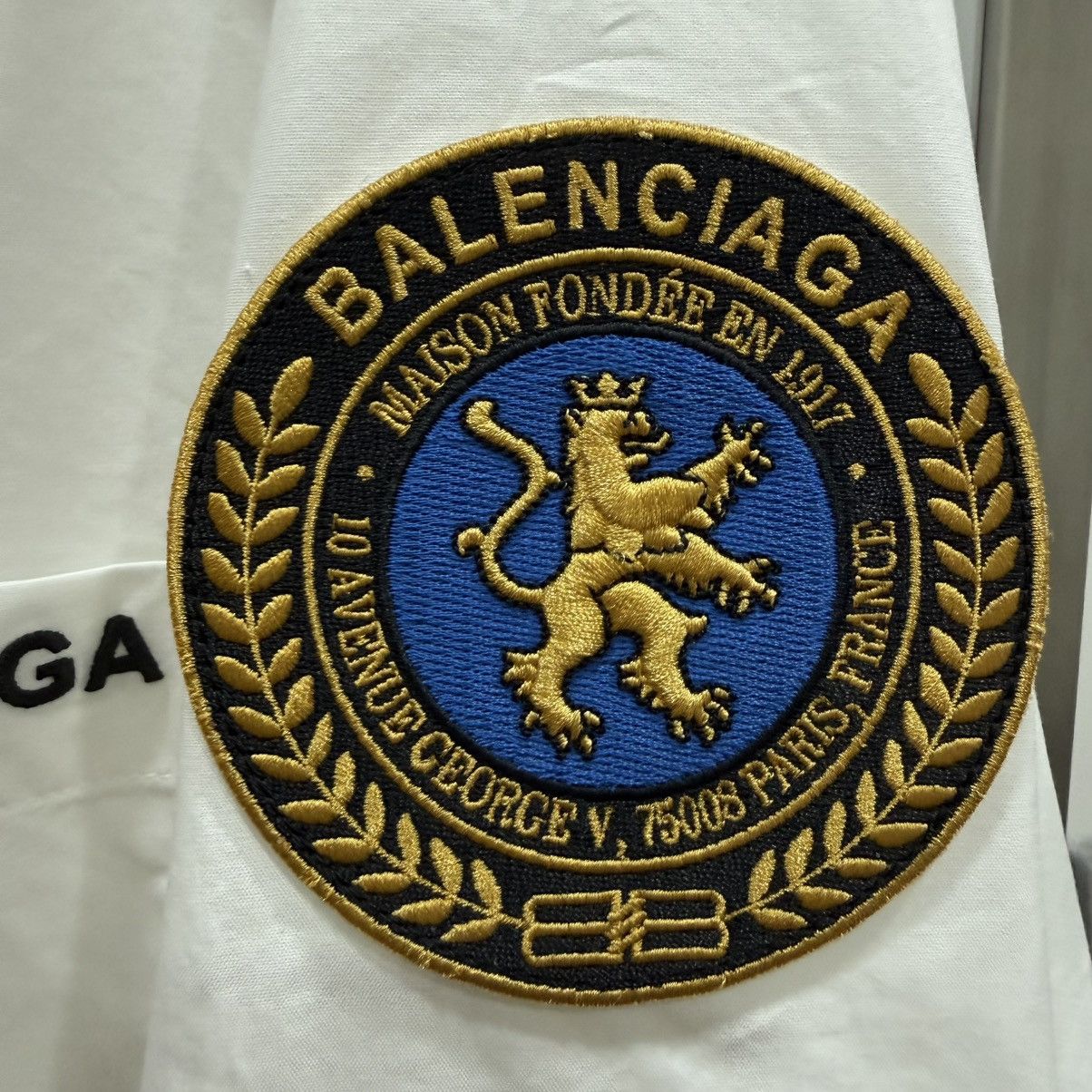 Balenciaga BALENCIAGA Fall 25 Uniform Shirt Size US XS / EU 42 / 0 - 6 Thumbnail