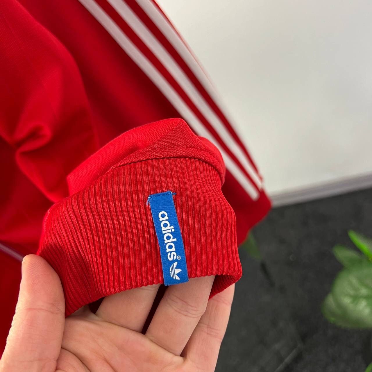 Vintage Adidas Originals Vintage Striped Zip Sweatshirt Size US XL / EU 56 / 4 - 5 Thumbnail
