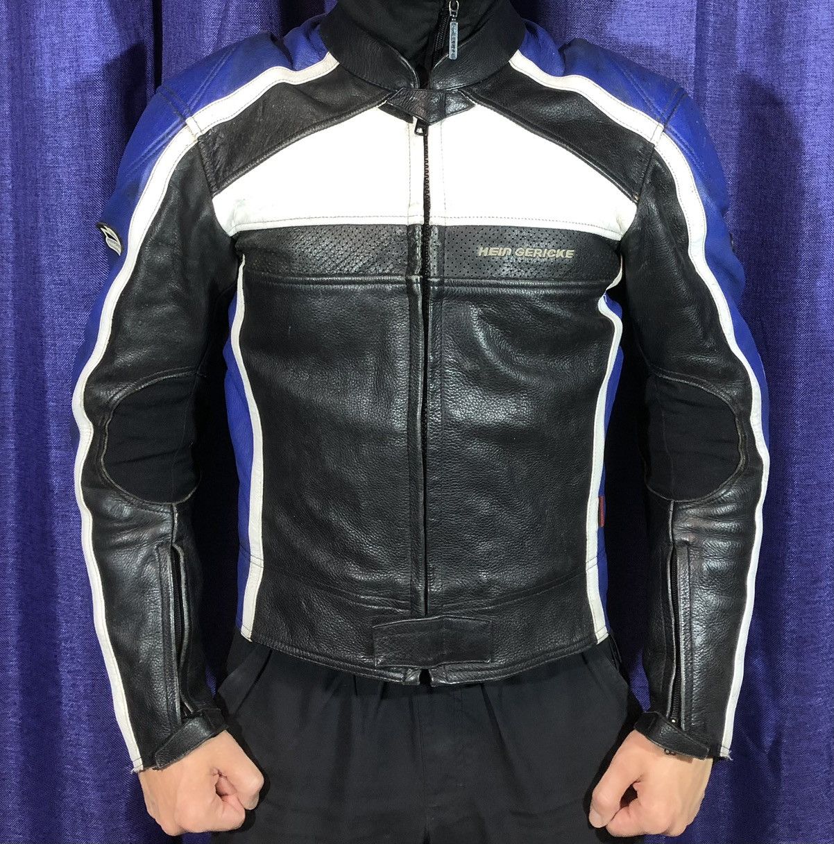 Ferrari × Hein Gericke × Honda Hein Gericke Motorcycle Moto Leather Jacket Racing Size US S / EU 44-46 / 1 - 1 Thumbnail
