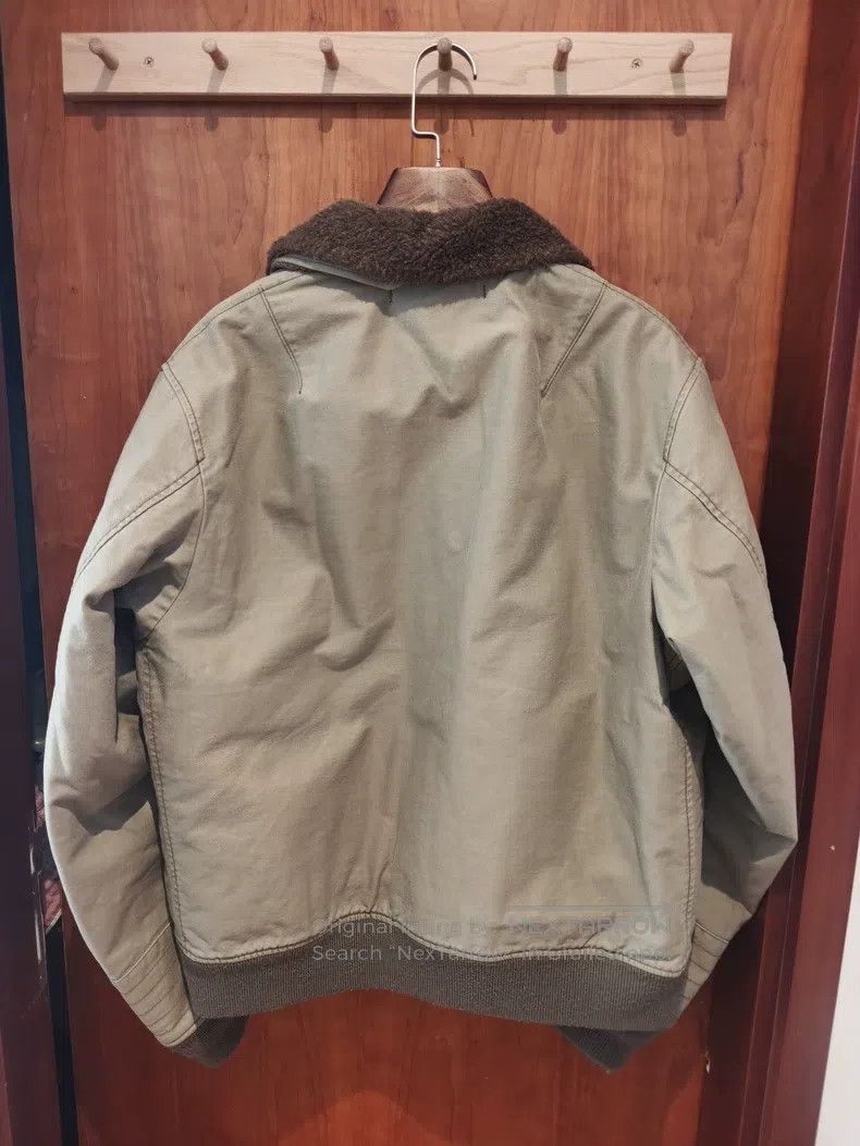 Neighborhood Neighborhood Military Collar Flight Jacket Cotton Coat Size US L / EU 52-54 / 3 - 2 Thumbnail