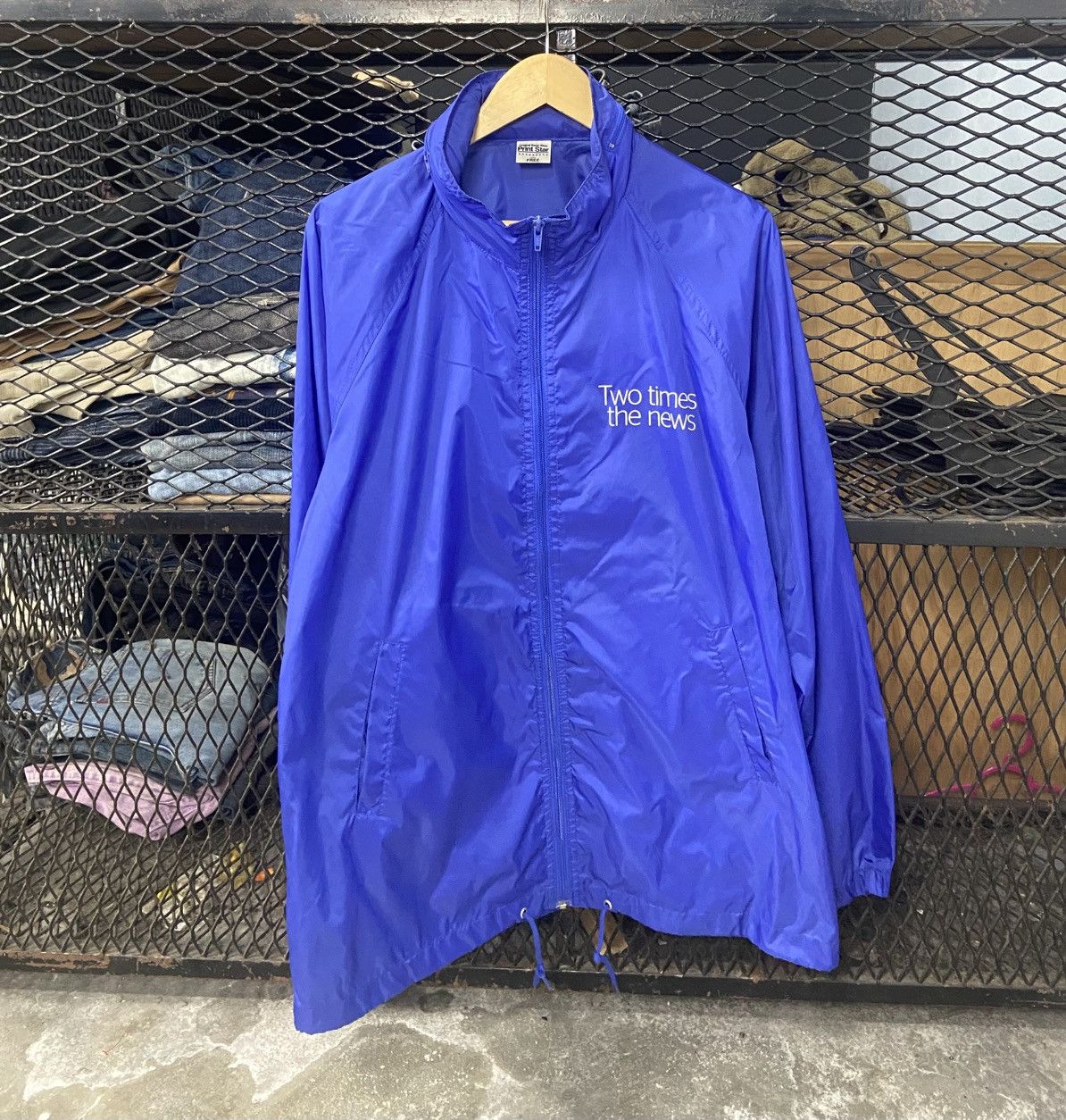 Japanese Brand The Japan Times Windbreaker Jacket Size US L / EU 52-54 / 3 - 3 Thumbnail