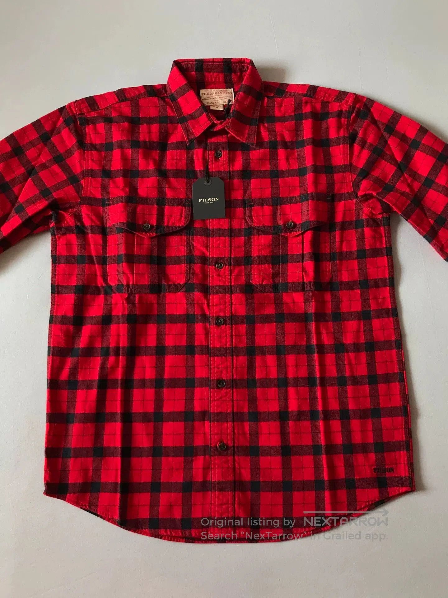 Filson Filson 11012006 Heavyweight Flannel Work Shirt. Size US M / EU 48-50 / 2 - 3 Thumbnail