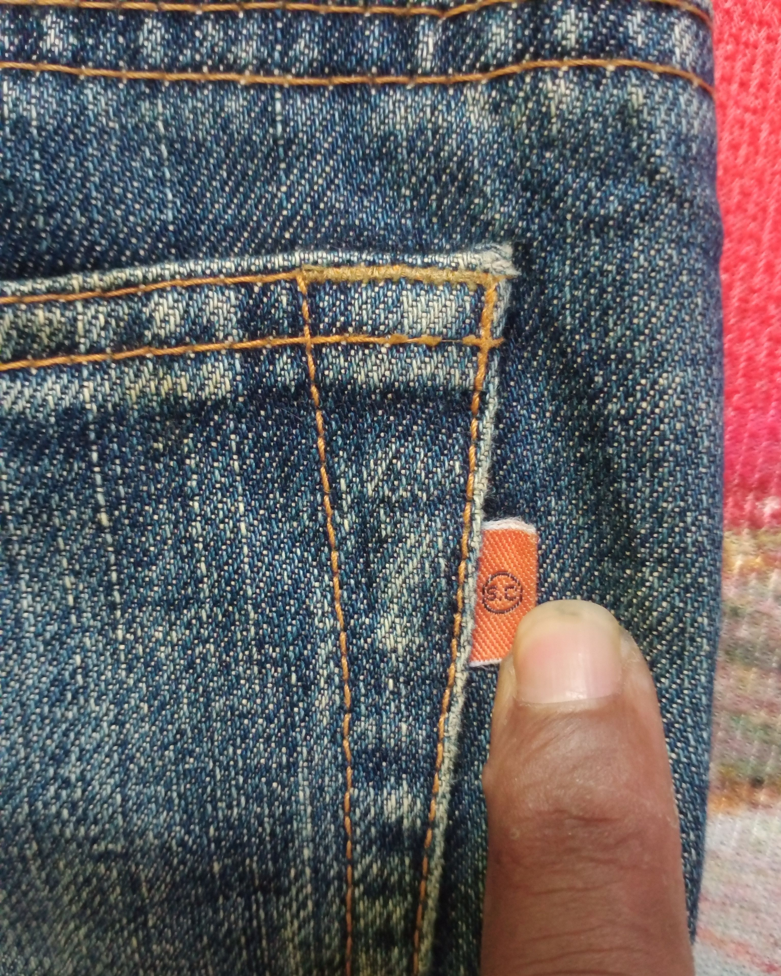 If Six Was Nine Rare Flare Jeans Sweet Camel Distressed Boot Cut Size 31" - 11 Thumbnail