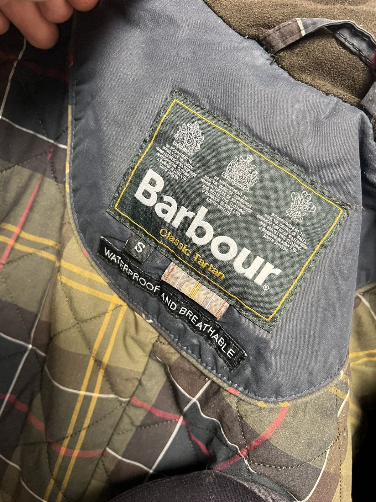 Barbour Barbour waterproof breathable kenmuir safari jacket Size US S / EU 44-46 / 1 - 11 Thumbnail