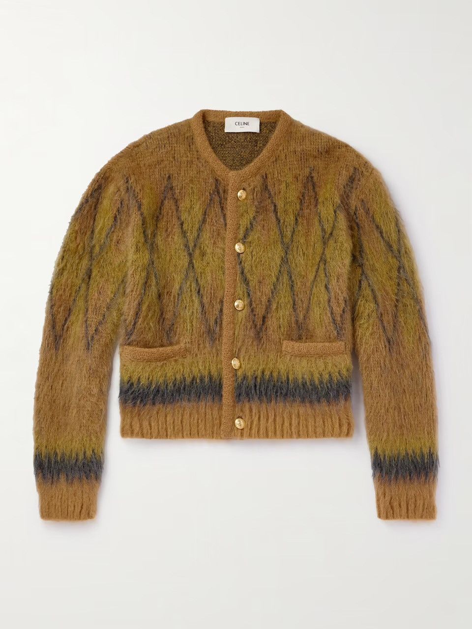 Celine CELINE 2024 HEDI mohair CARDIGAN JACKET XL Size US XL / EU 56 / 4 - 8 Thumbnail