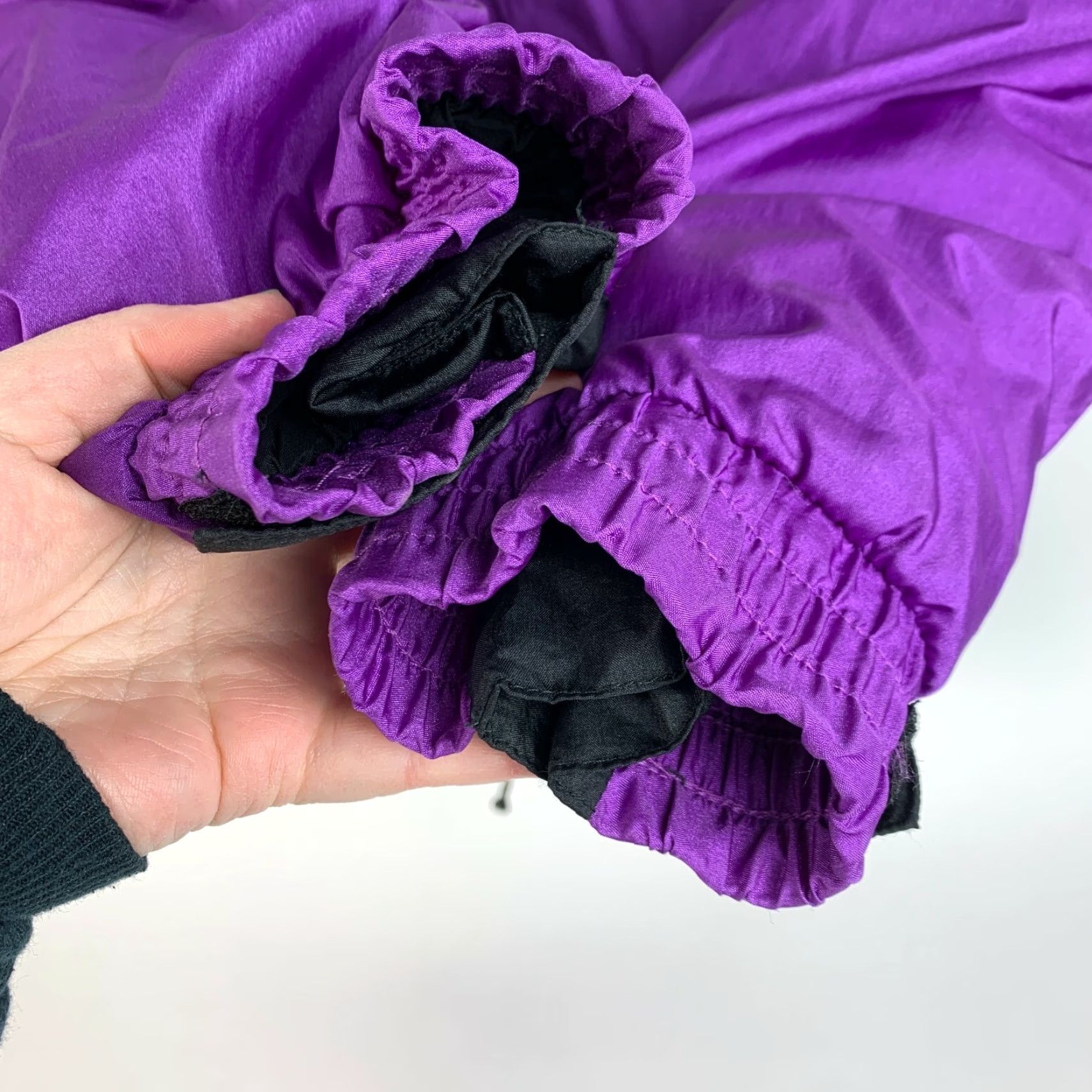 Vintage VINTAGE Mountain Goat Purple Ski Parka Coat Jacket M Medium - 1980s Nylon Windbreaker Ski Jacket Mens Womens Size M / US 6-8 / IT 42-44 - 2 Thumbnail
