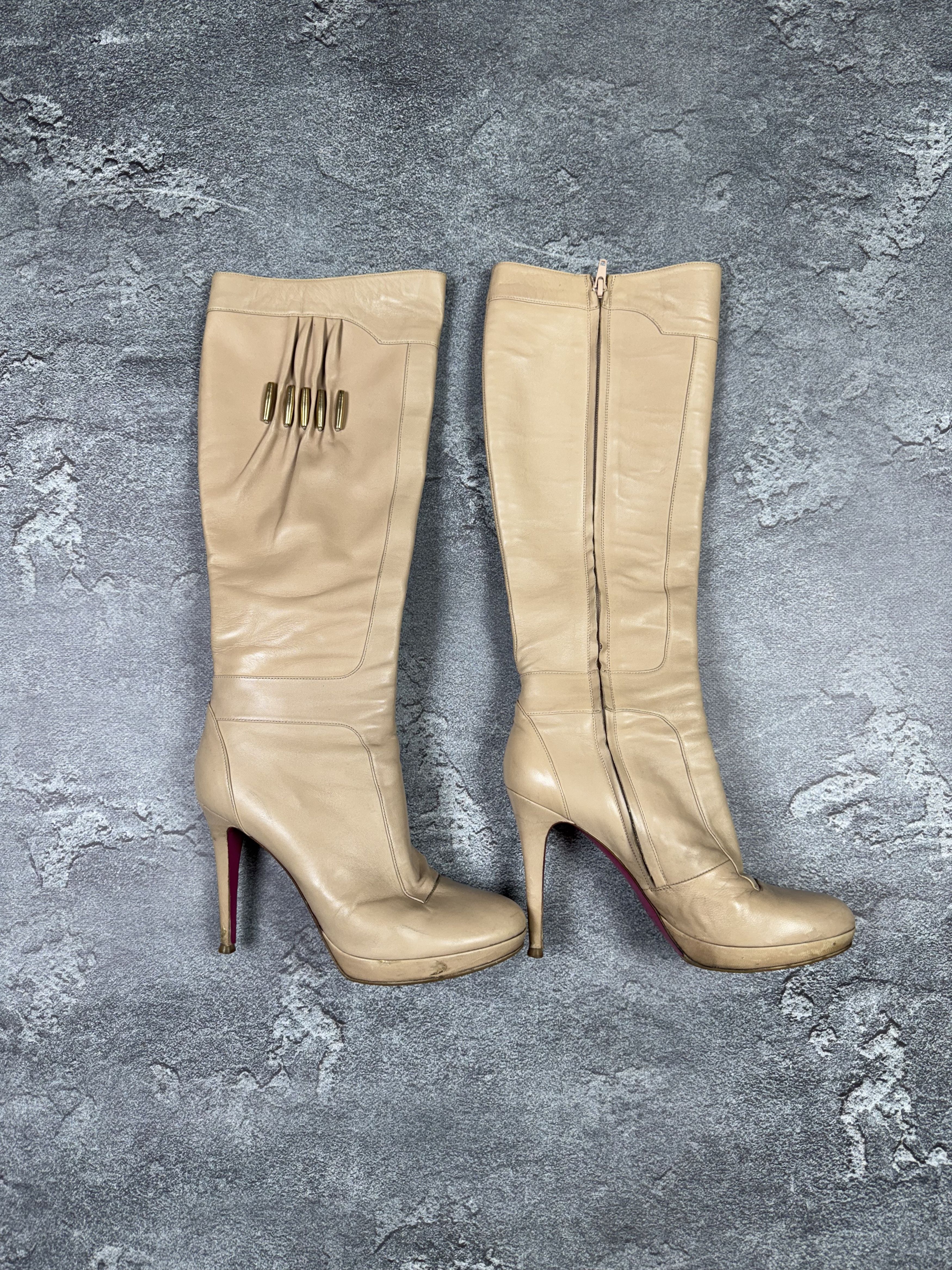 Versace Jeans Couture Versace Tall Boots Size 40 Made in Italy Luxury Size US 7 / IT 37 - 2 Thumbnail