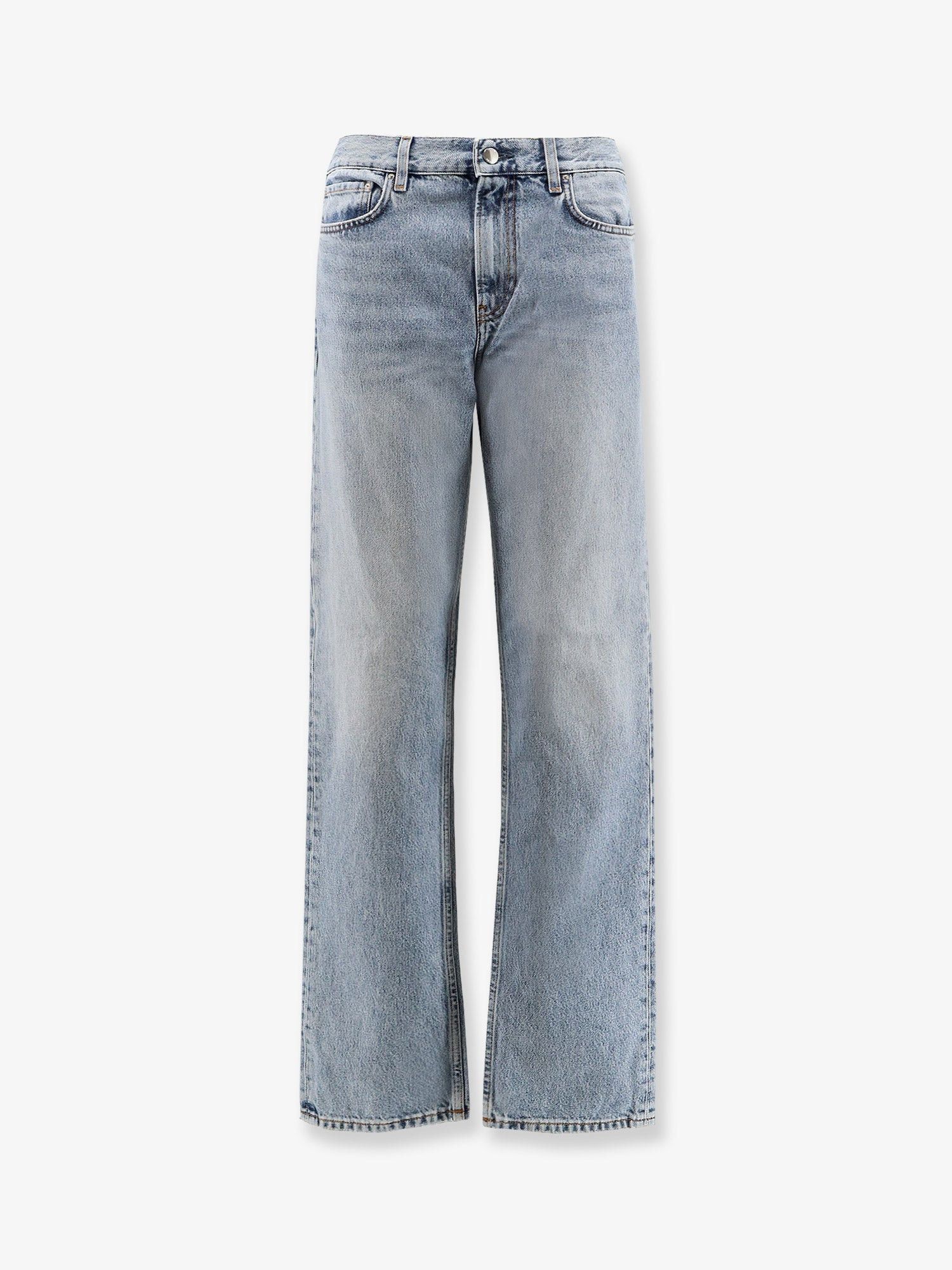 Low Straight Organic Cotton Jeans