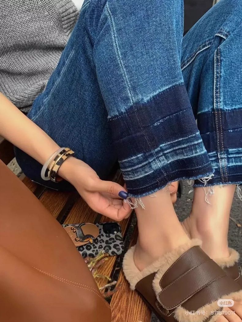 Louis Vuitton LOUIS VUITTON Blue Patchwork Jeans 2504-Nextarrow Size 37" - 9 Thumbnail