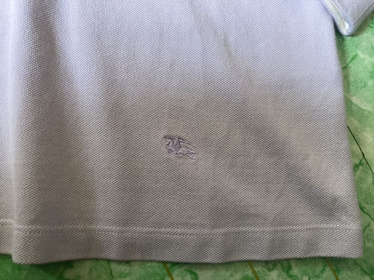 Burberry × Designer Burberry Haft Polo Shirt Size L / US 10 / IT 46 - 4 Thumbnail
