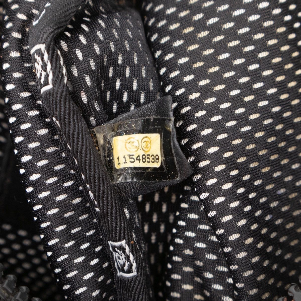 Chanel CHANEL 2006/08 Black Sport Line CC Logo Crossbody Bag RARE Size ONE SIZE - 18 Thumbnail