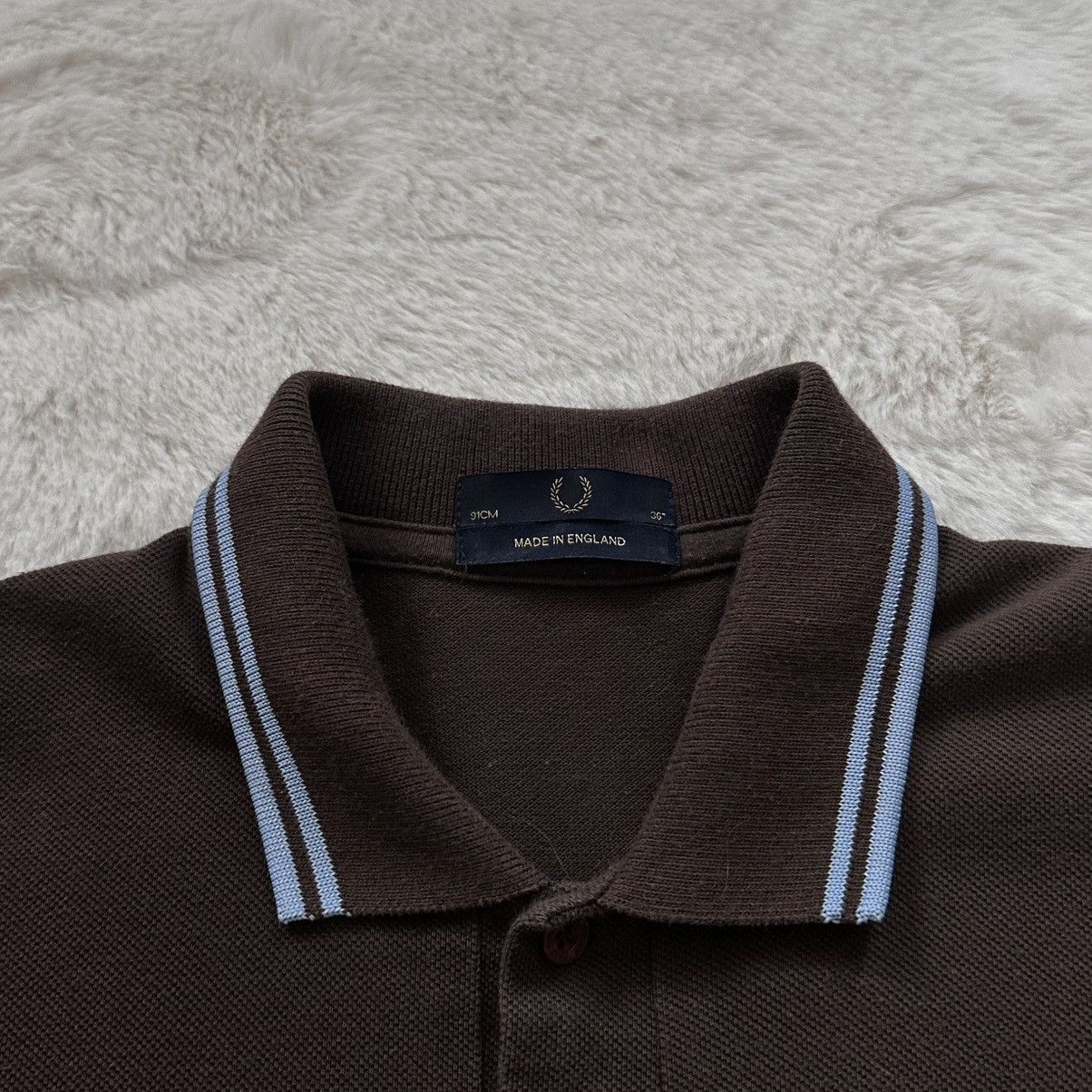 Fred Perry brown fred perry polo rare oldmoney casual Size US M / EU 48-50 / 2 - 3 Thumbnail