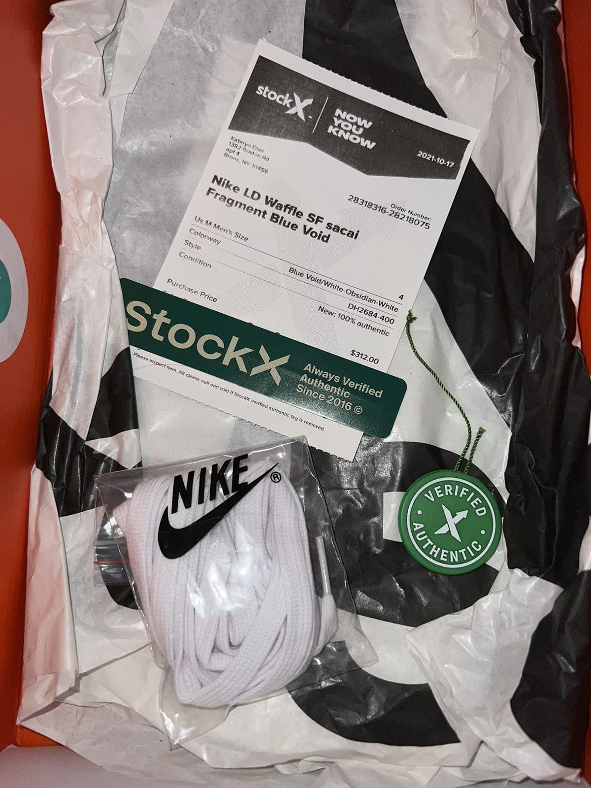 Nike Nike LDWaffle SF x sacai Size US 4 / IT 34 - 5 Thumbnail