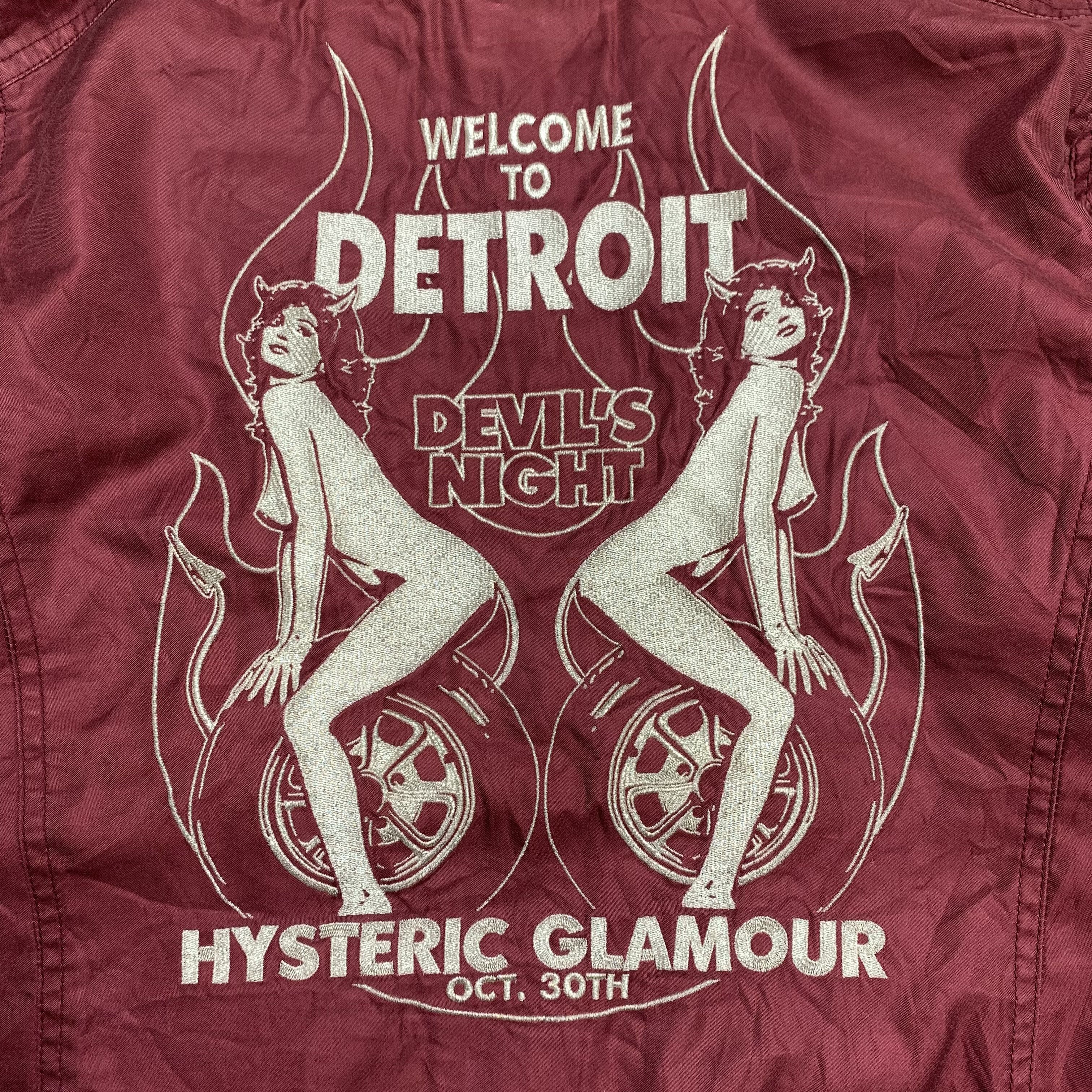 Hysteric Glamour Hysteric Glamour Detroit Devils Night Jacket Size US S / EU 44-46 / 1 - 2 Thumbnail