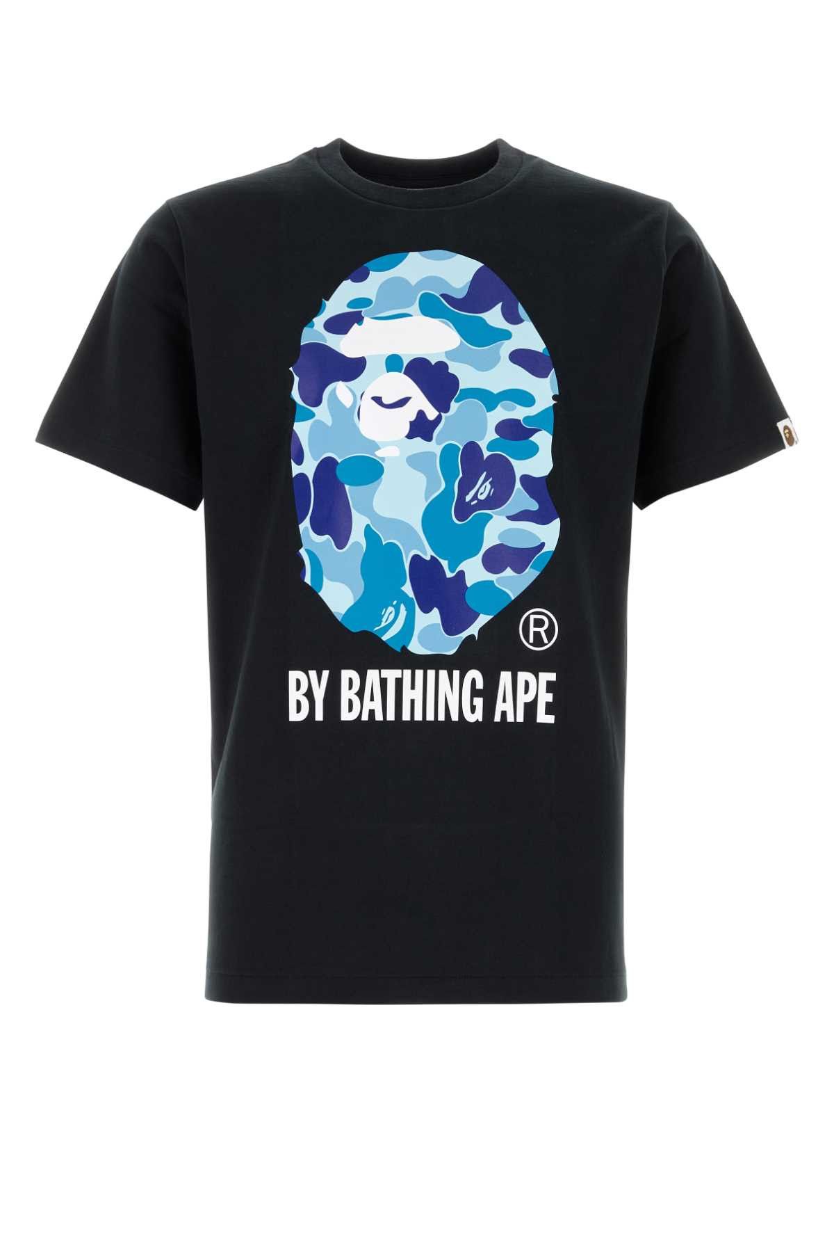 Bape Black Cotton Abc Camo T-Shirt Size US S / EU 44-46 / 1 - 1 Thumbnail