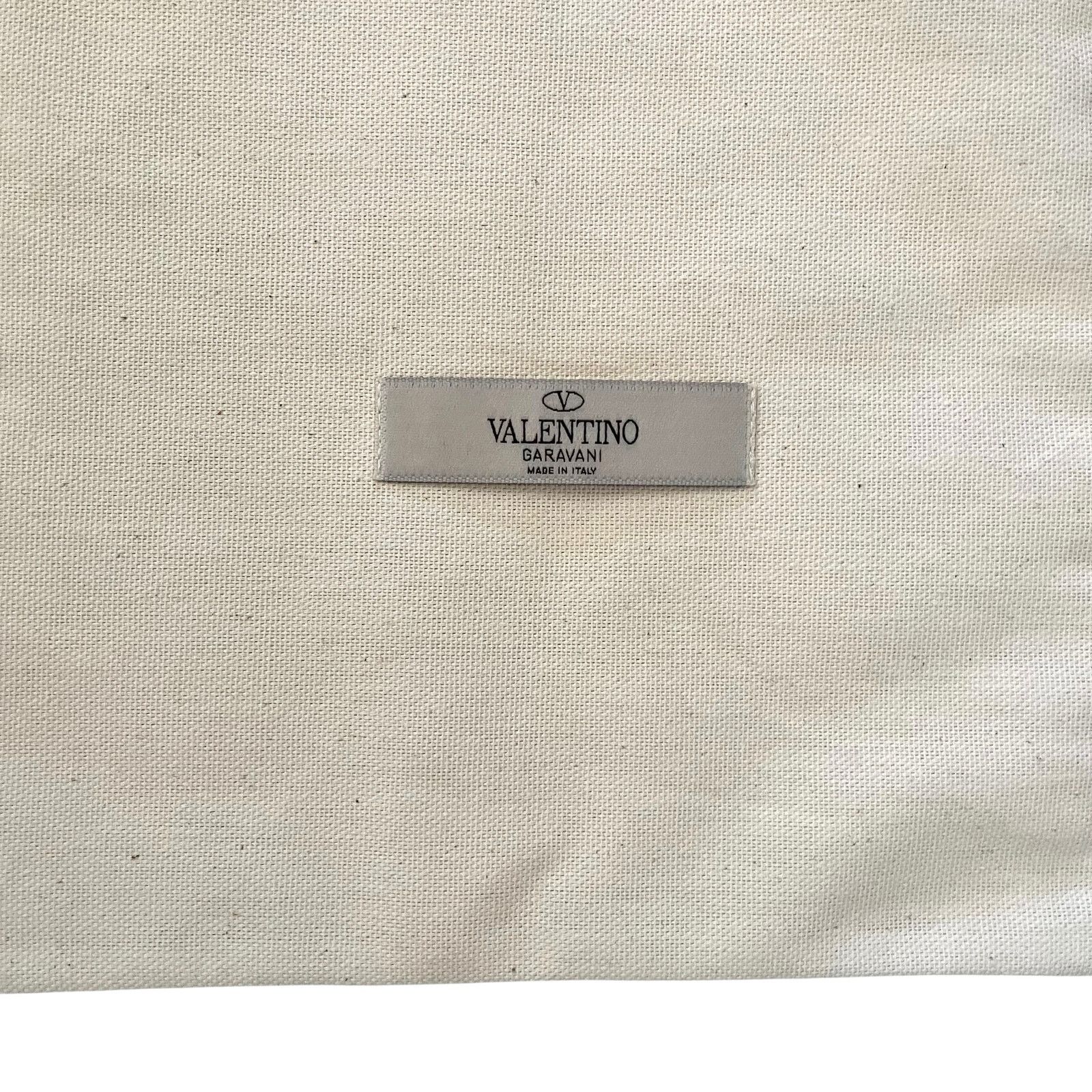 Valentino Valentino Garavani Cream Cotton Dust Bag 8.5"x16" Size ONE SIZE - 5 Thumbnail
