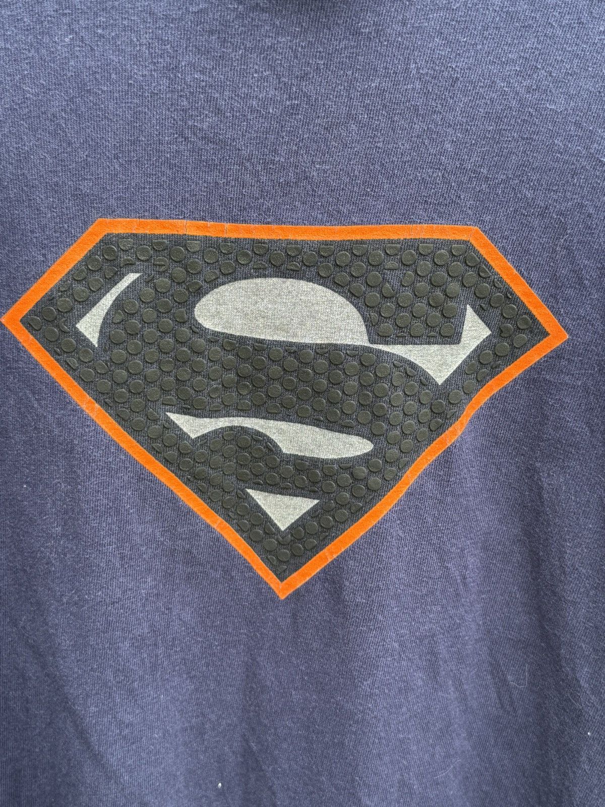Vintage Vintage 90s Superman Man of Steel Longsleeve Tshirt Size US XL / EU 56 / 4 - 7 Thumbnail