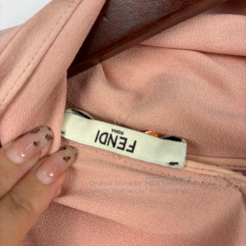 Fendi Fendi Nude Pink Dress Size S / US 4 / IT 40 - 2 Thumbnail