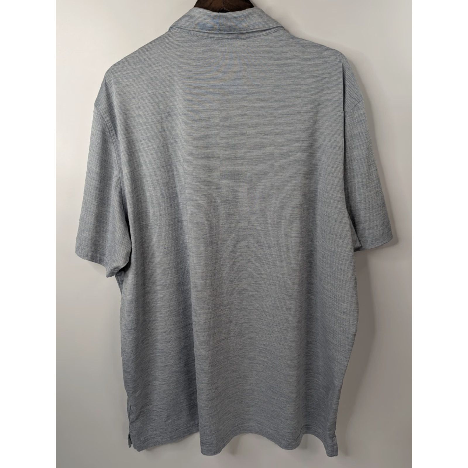 Vineyard Vines Vineyard Vines Performance Polo Shirt Men 2XL Gray Striped Golf Preppy Shirt Size US XXL / EU 58 / 5 - 3 Thumbnail