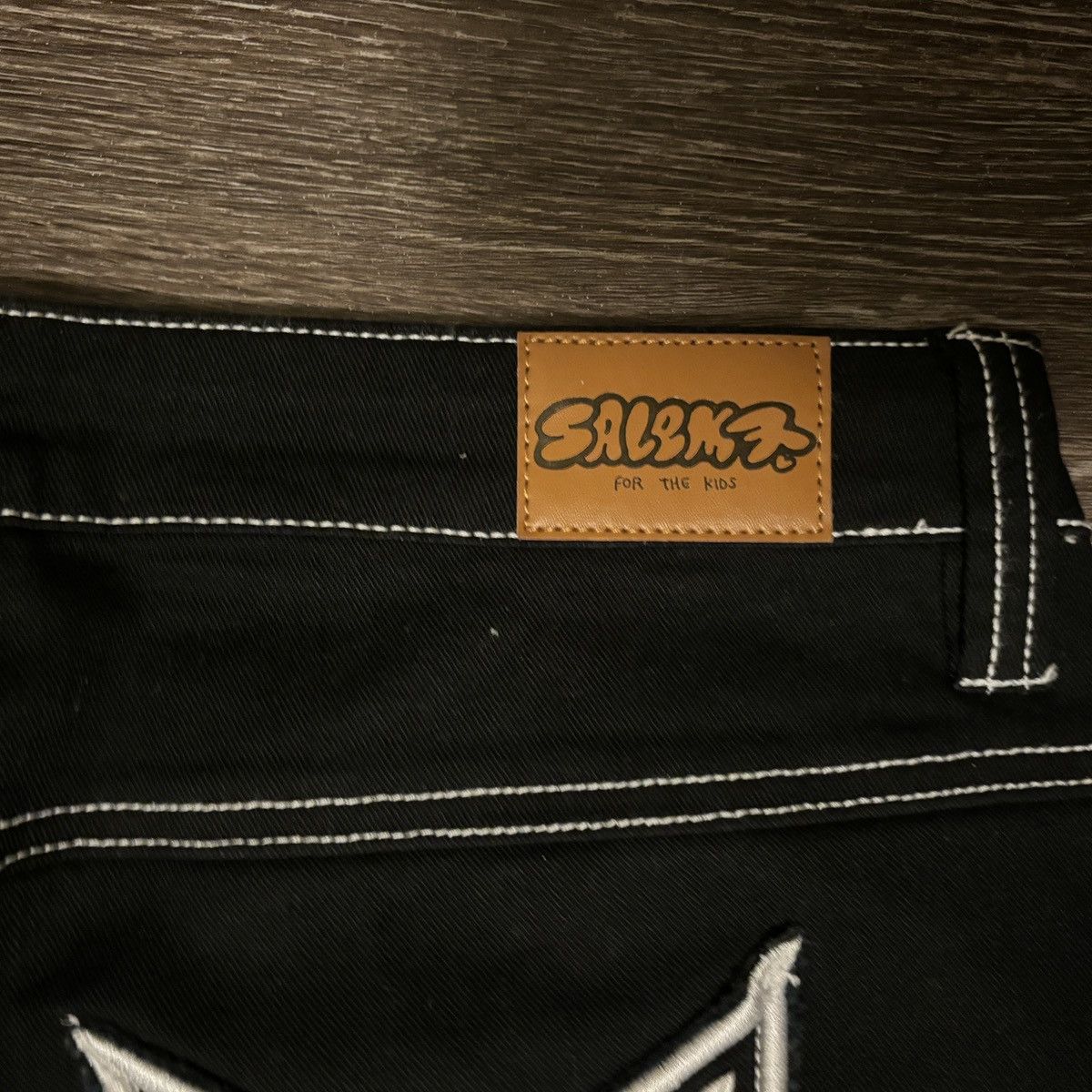 Other Salem7 Pentagram Black Denim Jeans Size US 30 / EU 46 - 10 Thumbnail