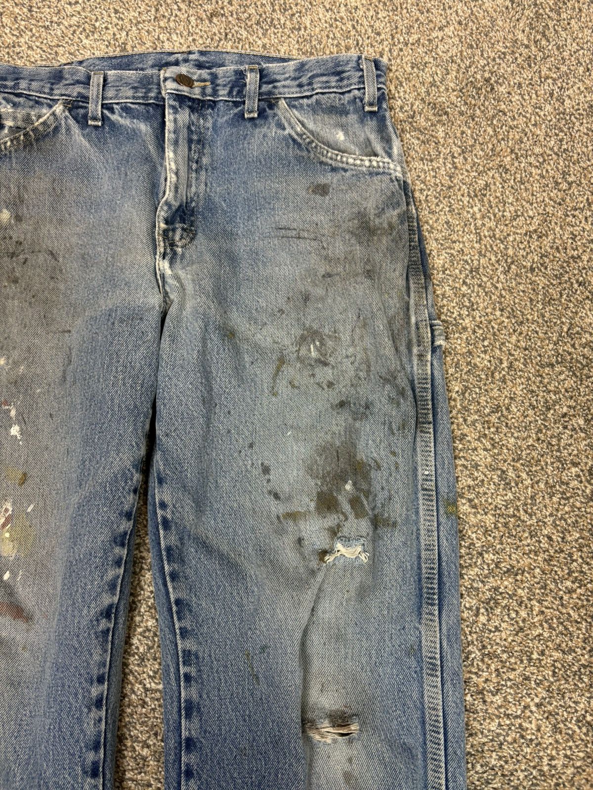 Dickies Y2k light wash dickies carpenter denim jeans Size US 36 / EU 52 - 4 Thumbnail