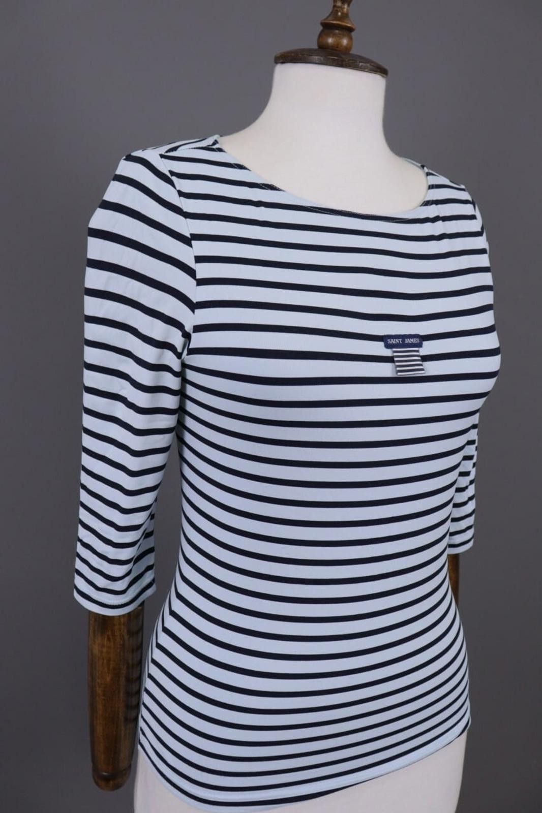 Saint James Saint James Blue Striped Sweater Size USA 6 / GB 10 / XS Size M / US 6-8 / IT 42-44 - 7 Thumbnail
