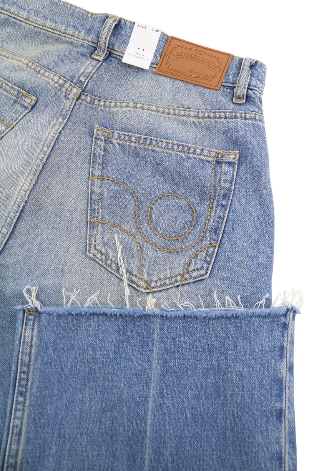 Eytys AVALON TORN INDIGO BOOTCUT W25/L32 Blue RRP370 88885 Size 25" / US 0 / IT 36 - 6 Thumbnail