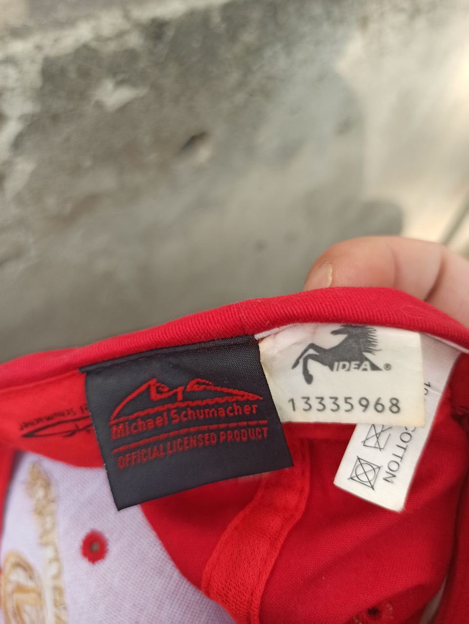 Vintage Ferrari Michael Schumacher vintage cap formula uno Size ONE SIZE - 4 Thumbnail