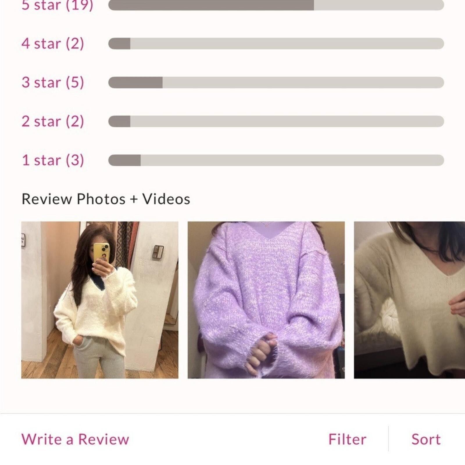 Free People Free People Ivory Sparrow Pullover V-Neck Sweater, Size L Size L / US 10 / IT 46 - 9 Thumbnail