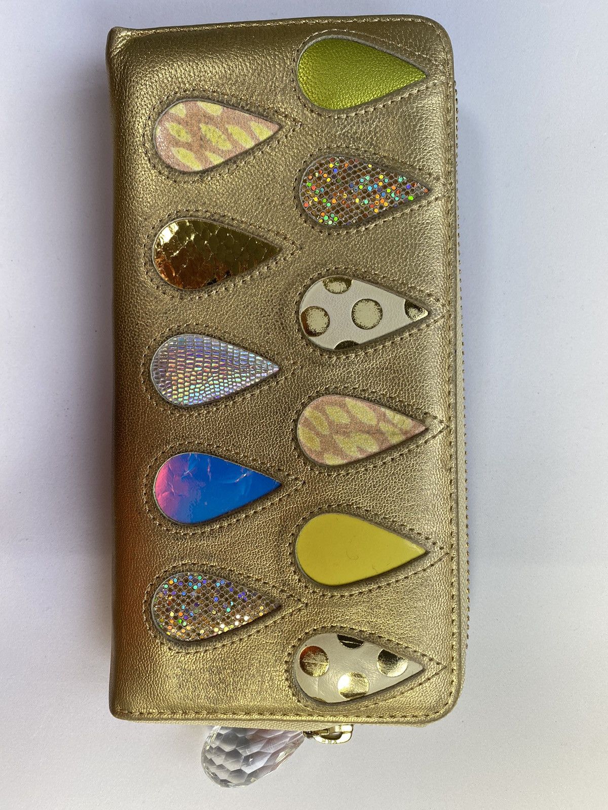 Japanese Brand Designer Tsumori Chisato Gold Long Wallet Size ONE SIZE - 1 Thumbnail
