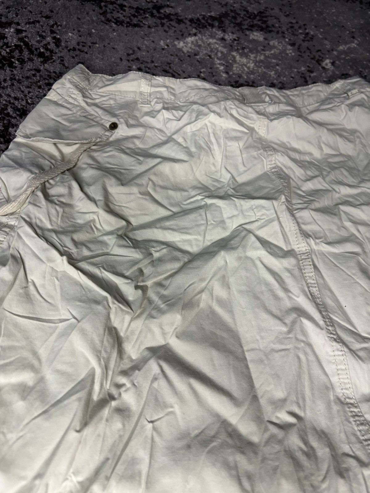 Japanese Brand × Vintage Vintage 90's Cargo Beige Low Waist Mini Skirt Size 25" / US 0 / IT 36 - 5 Thumbnail