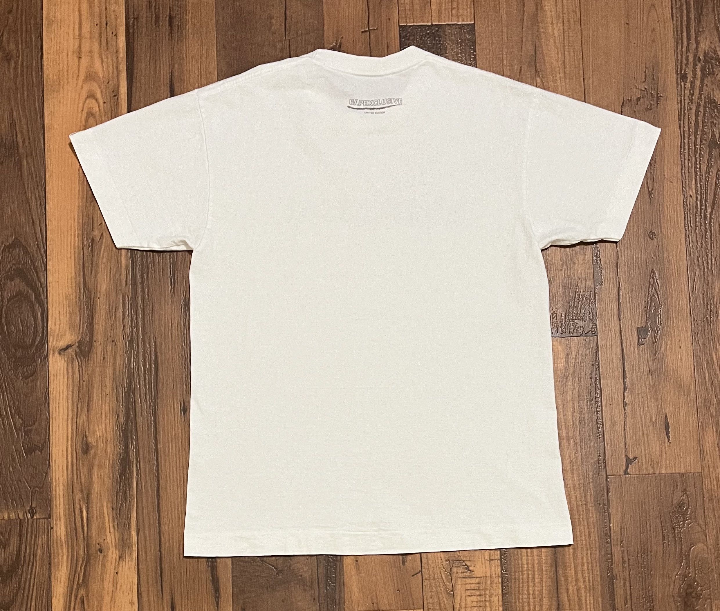 Bape Bape camo logo tee shirt Size US L / EU 52-54 / 3 - 2 Thumbnail